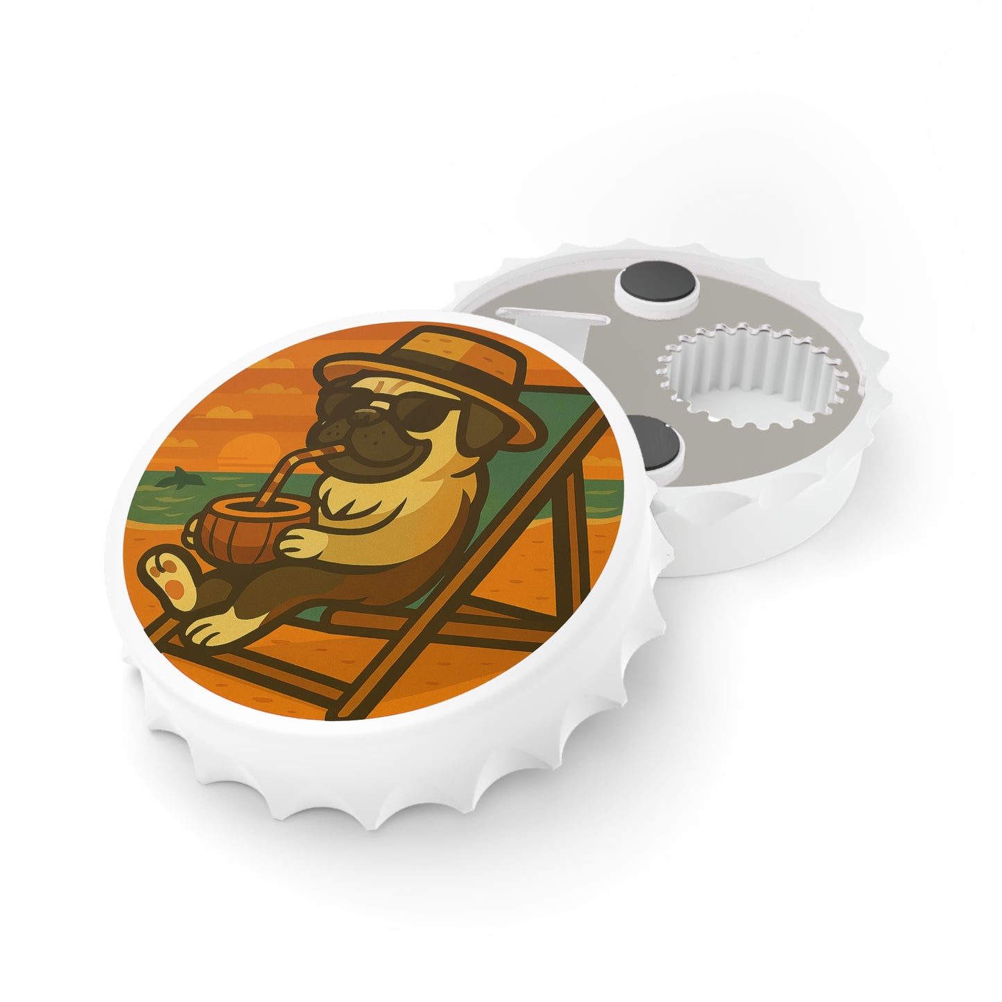 Lazy Pug - Bottle Opener