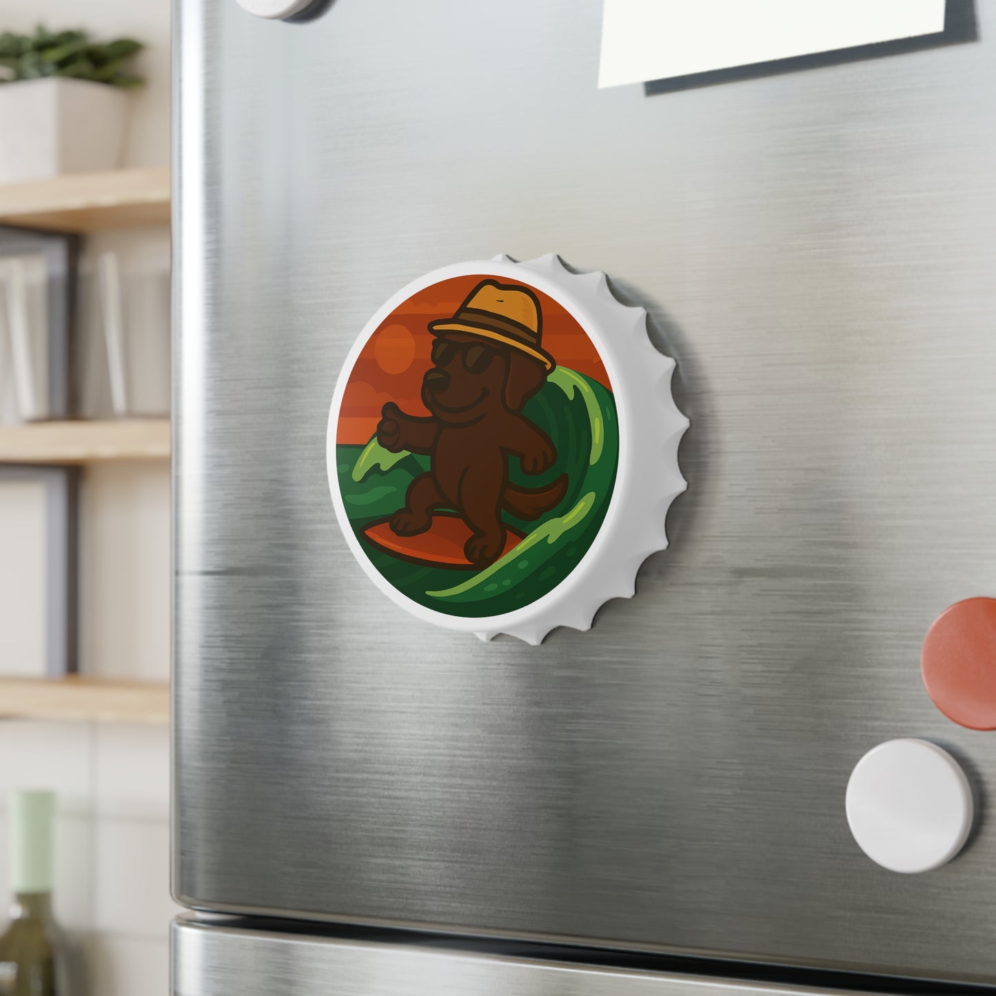 Surfer Labrador - Bottle Opener