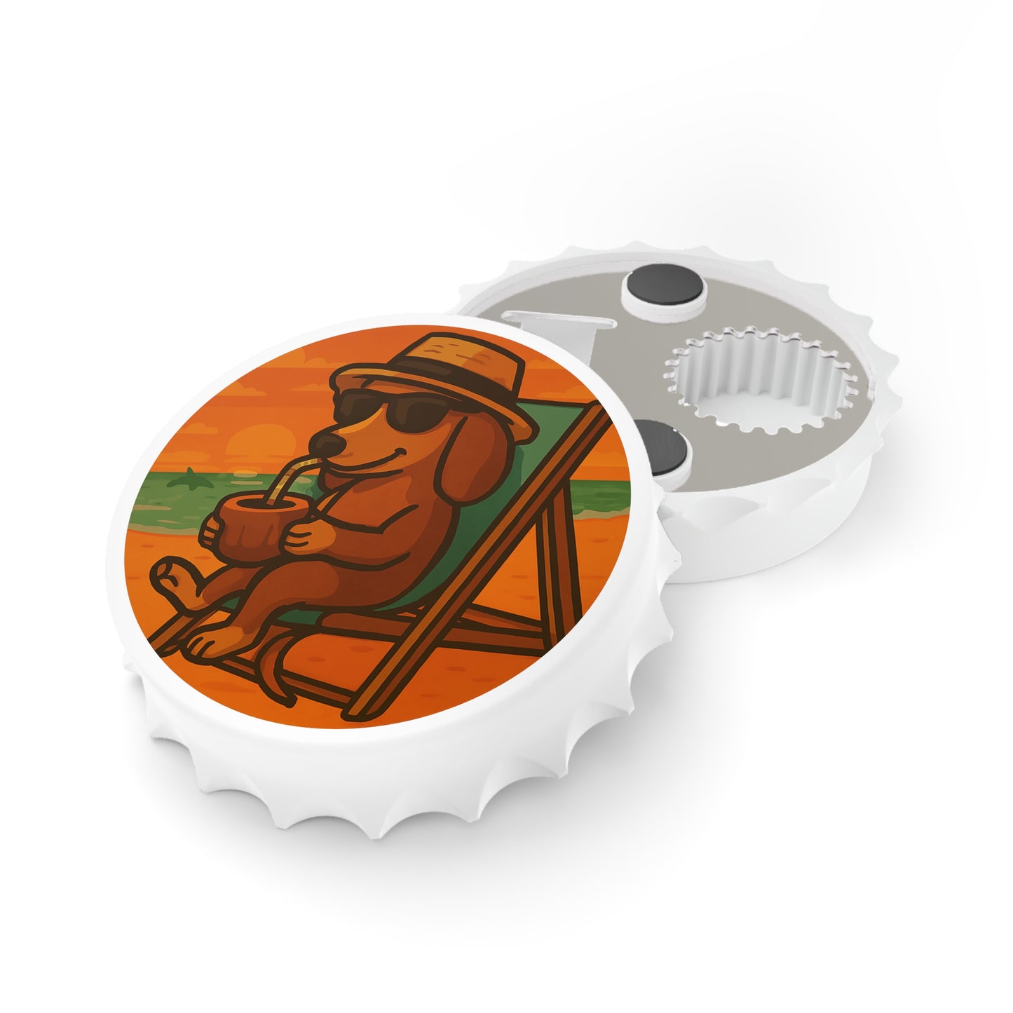 Lazy Dachshund - Bottle Opener
