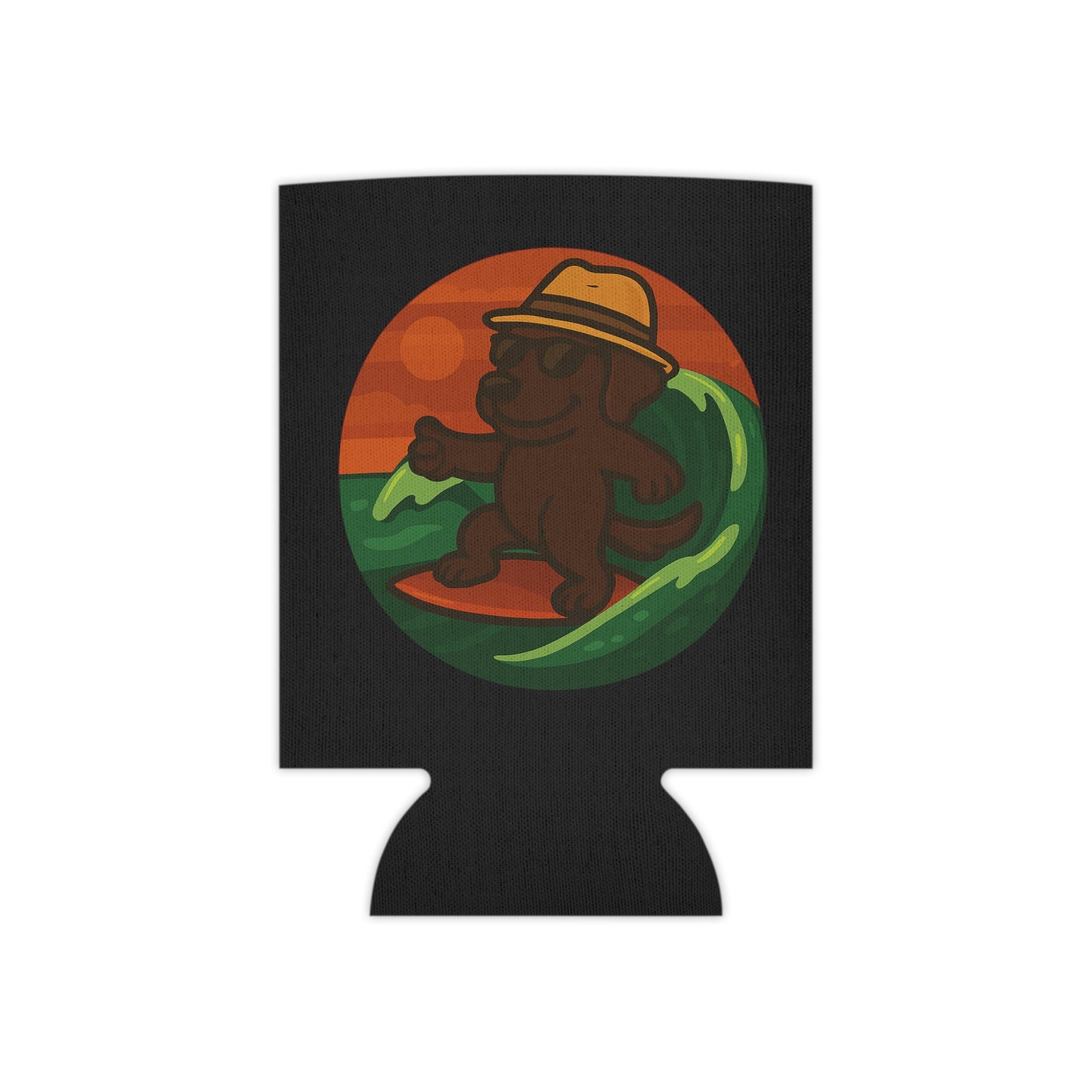Surfer Labrador - Regular Koozie