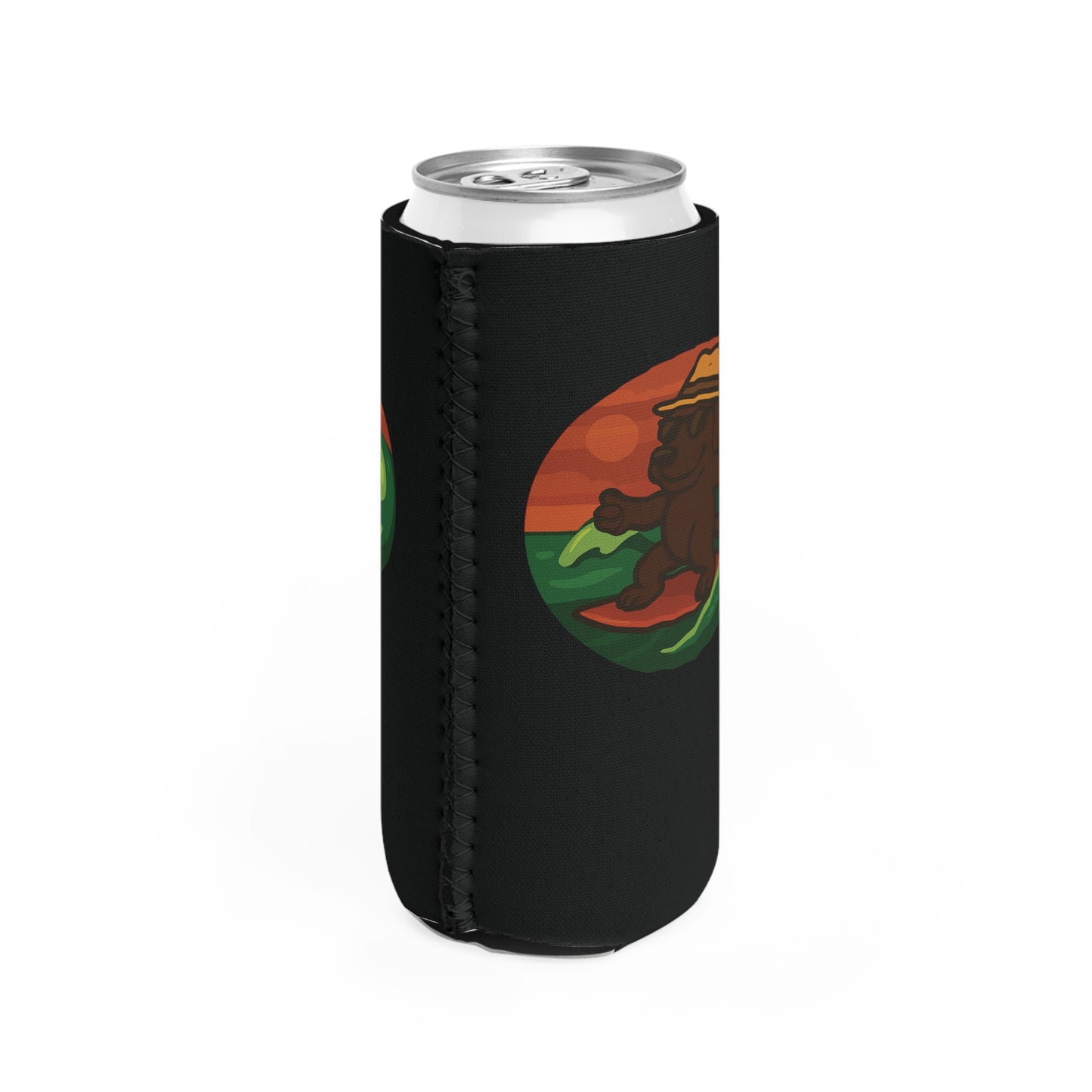 Surfer Labrador - Skinny Koozie