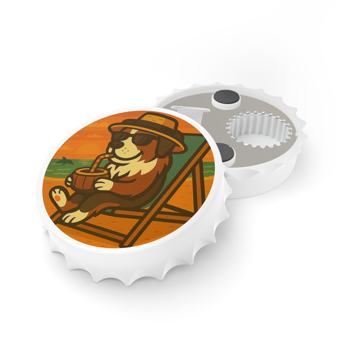 Lazy Saint Bernard - Bottle Opener