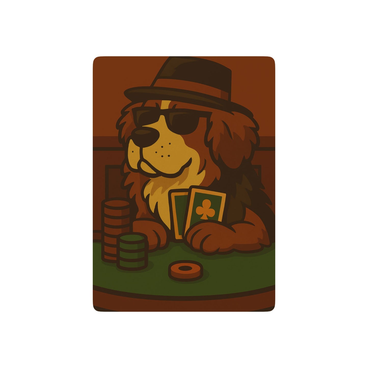 Poker Saint Bernard - Playing Cards