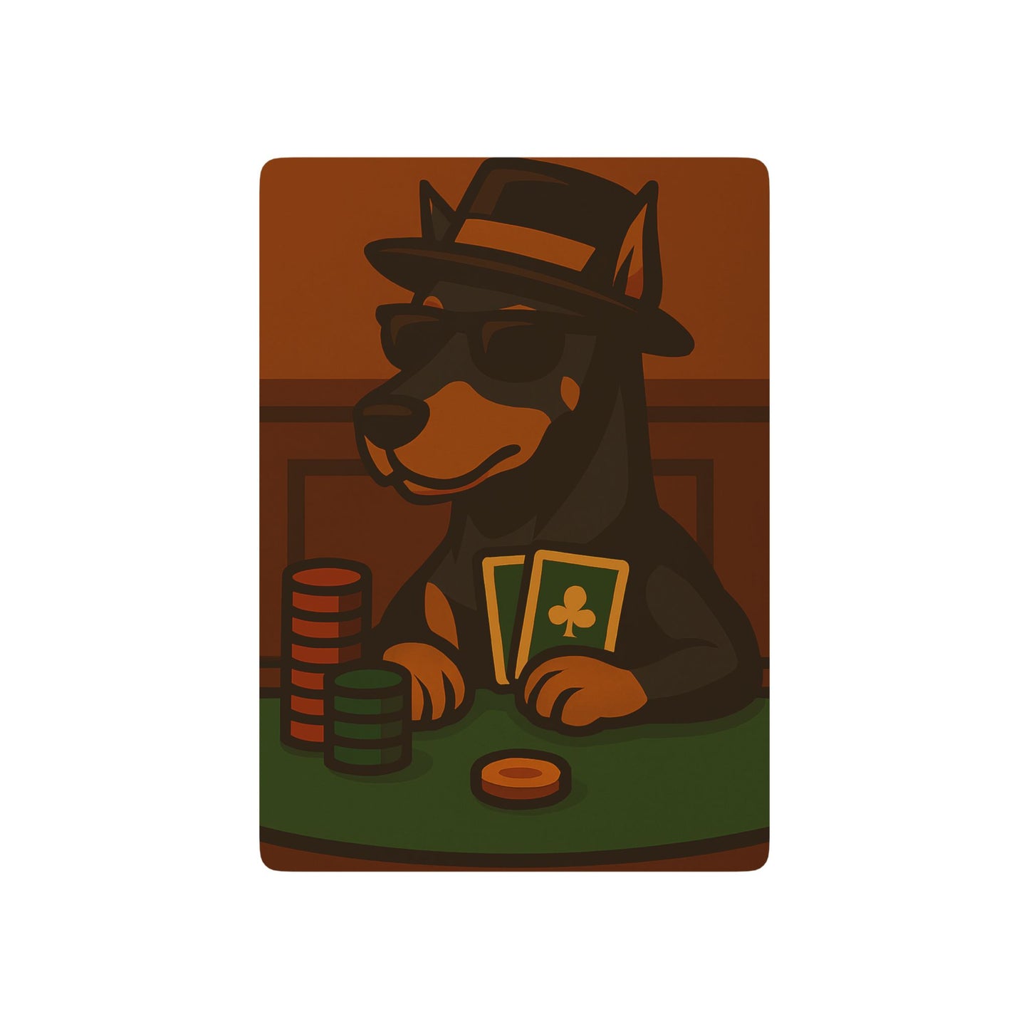 Poker Dobermann Pinscher - Playing Cards