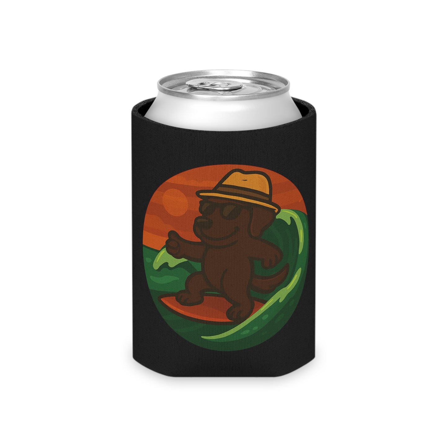 Surfer Labrador - Regular Koozie
