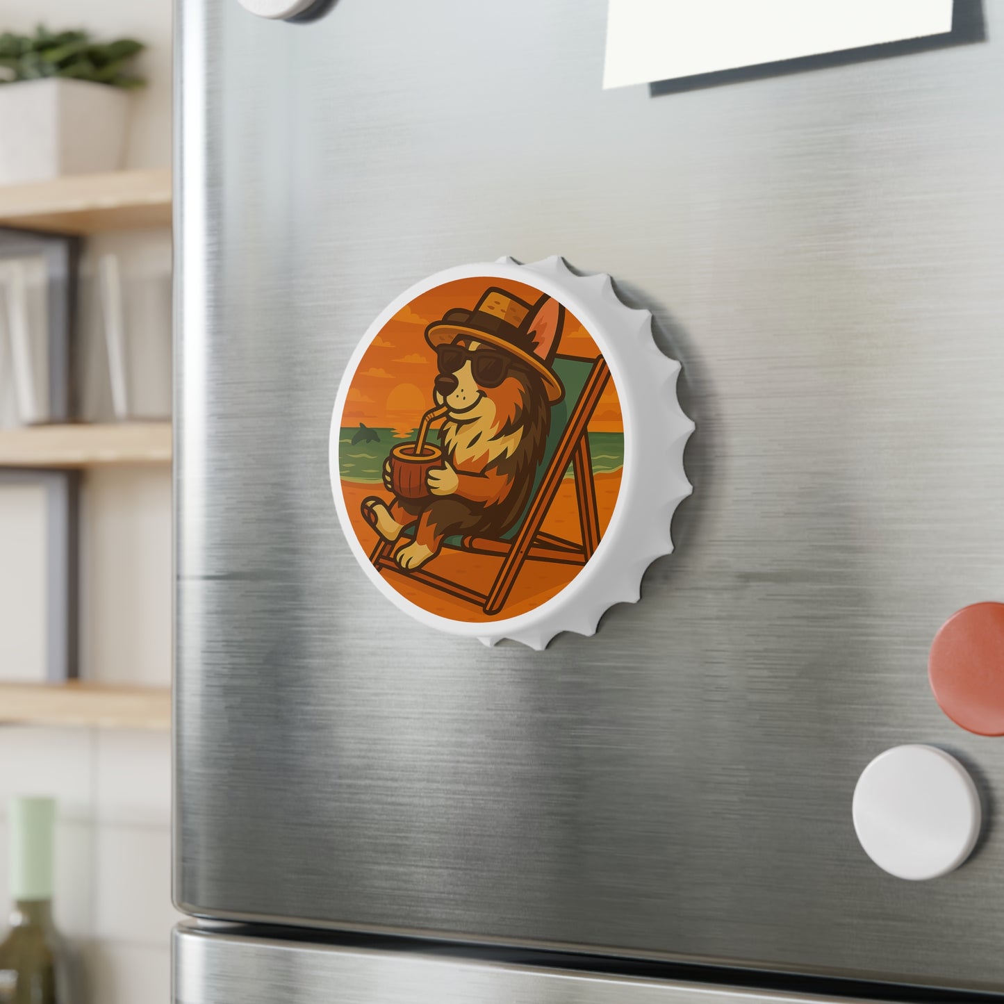 Lazy Australian Shepherd - Bottle Opener