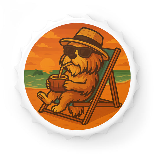 Lazy Shih Tzu - Bottle Opener