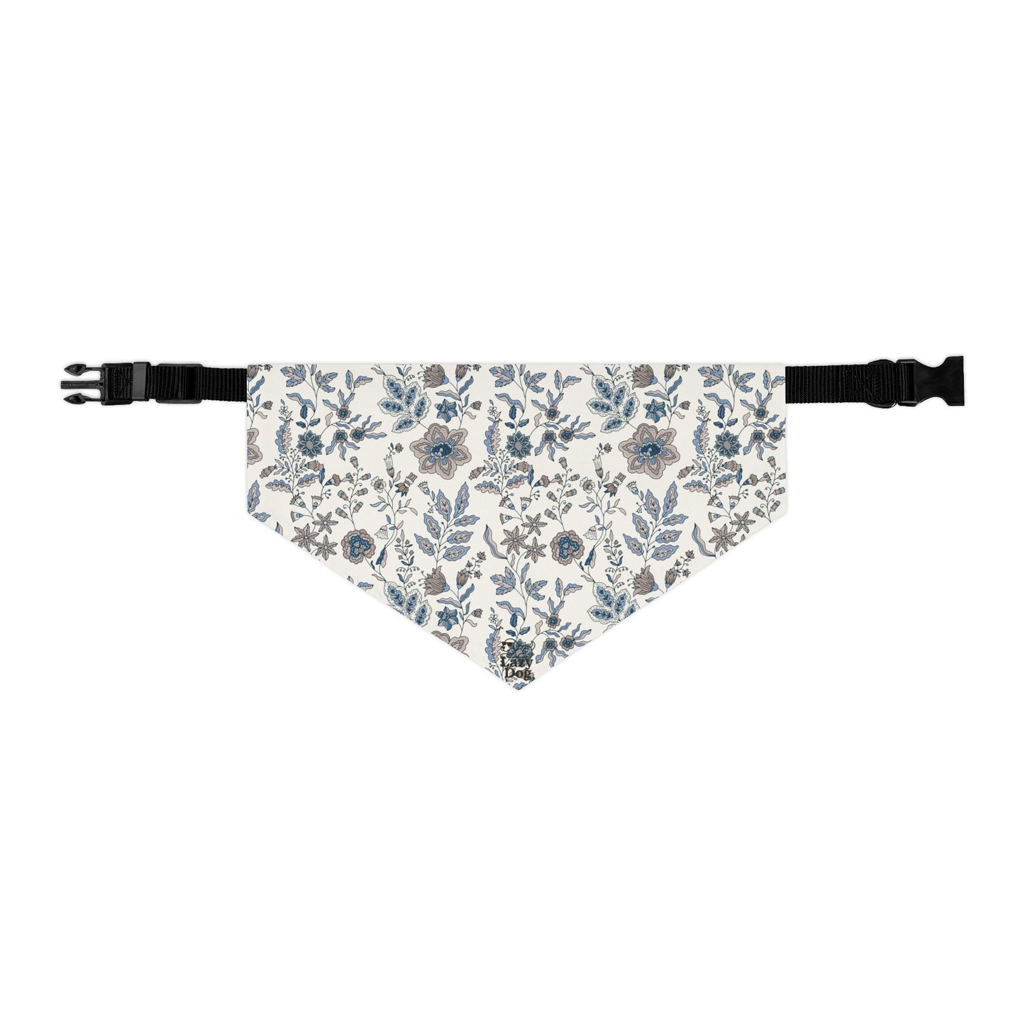 Blue Floral - Pet Bandana