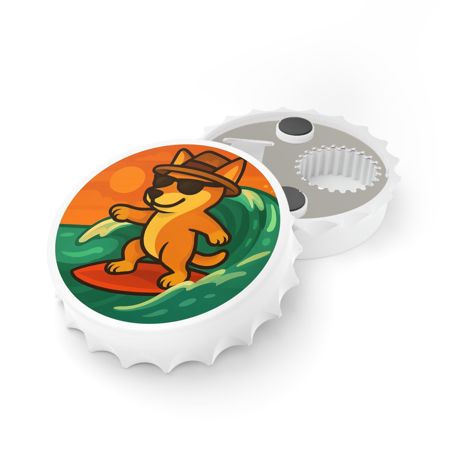 Surfer Shiba Inu - Bottle Opener