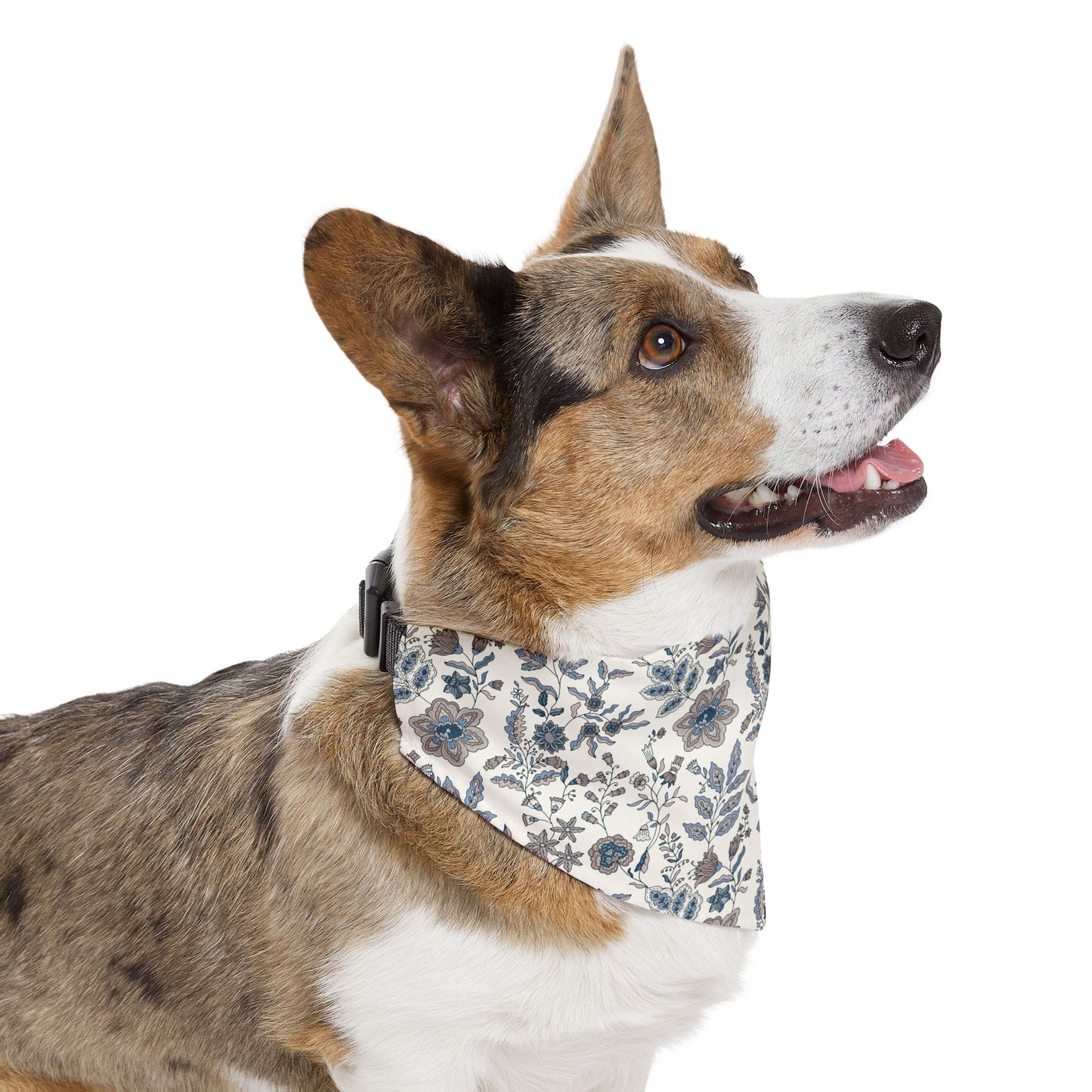 Blue Floral - Pet Bandana