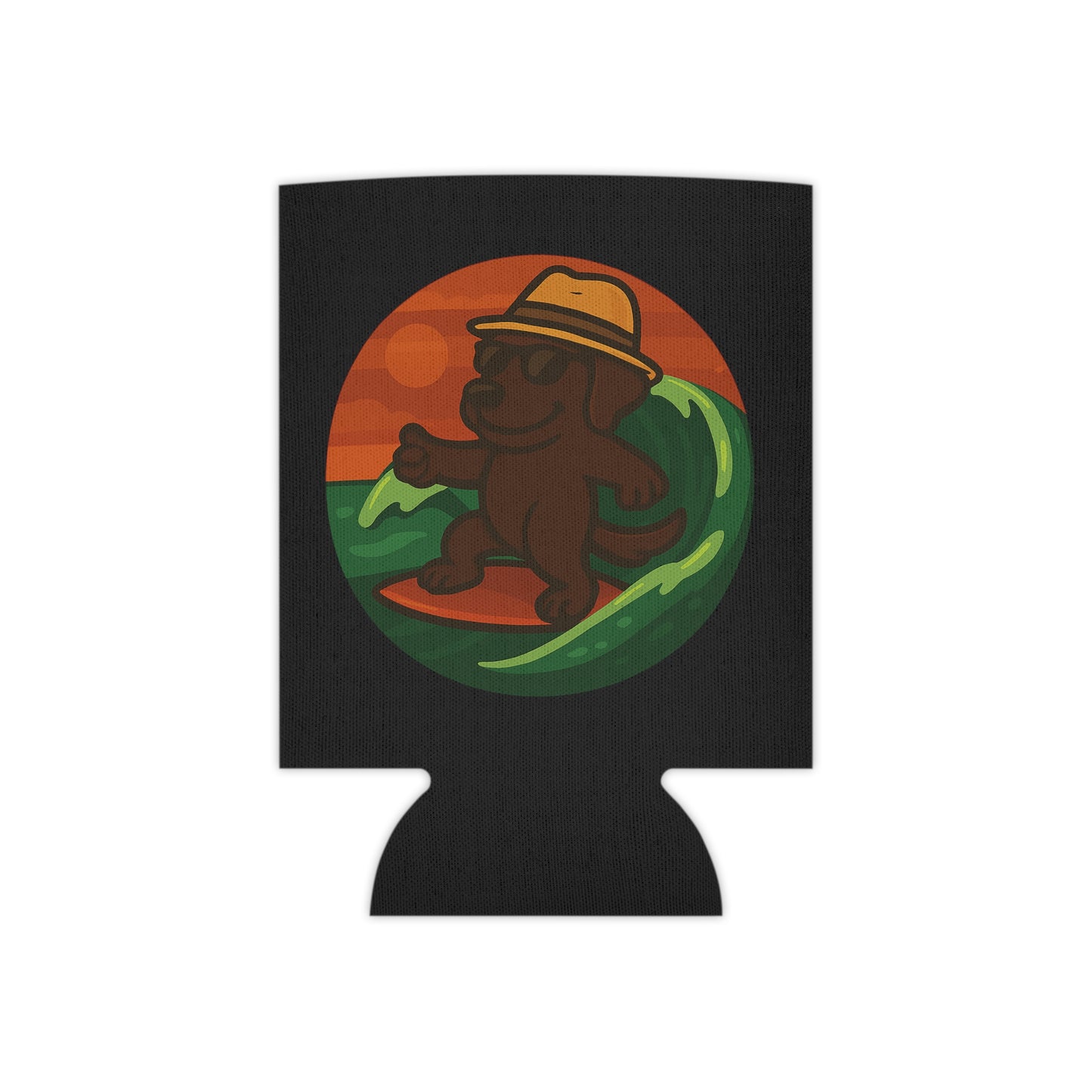 Surfer Labrador - Regular Koozie