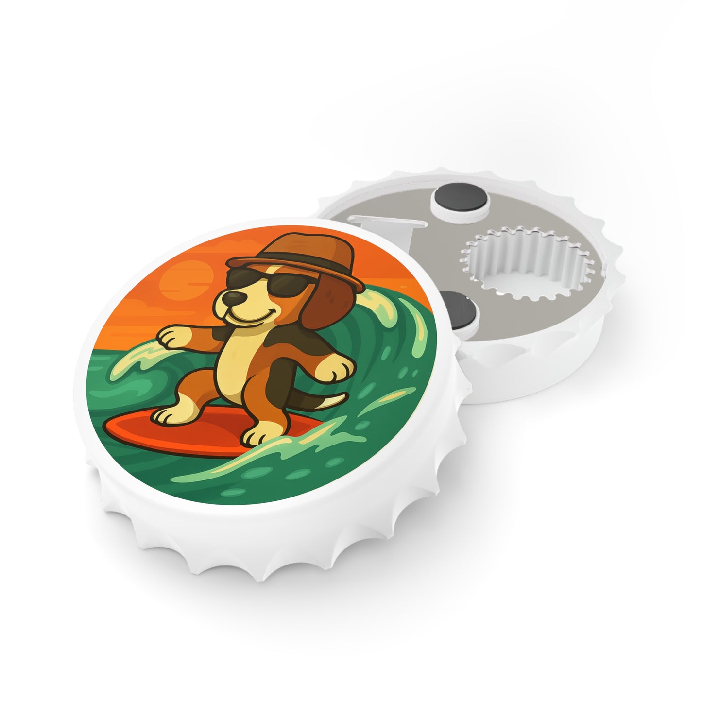 Surfer Beagle - Bottle Opener