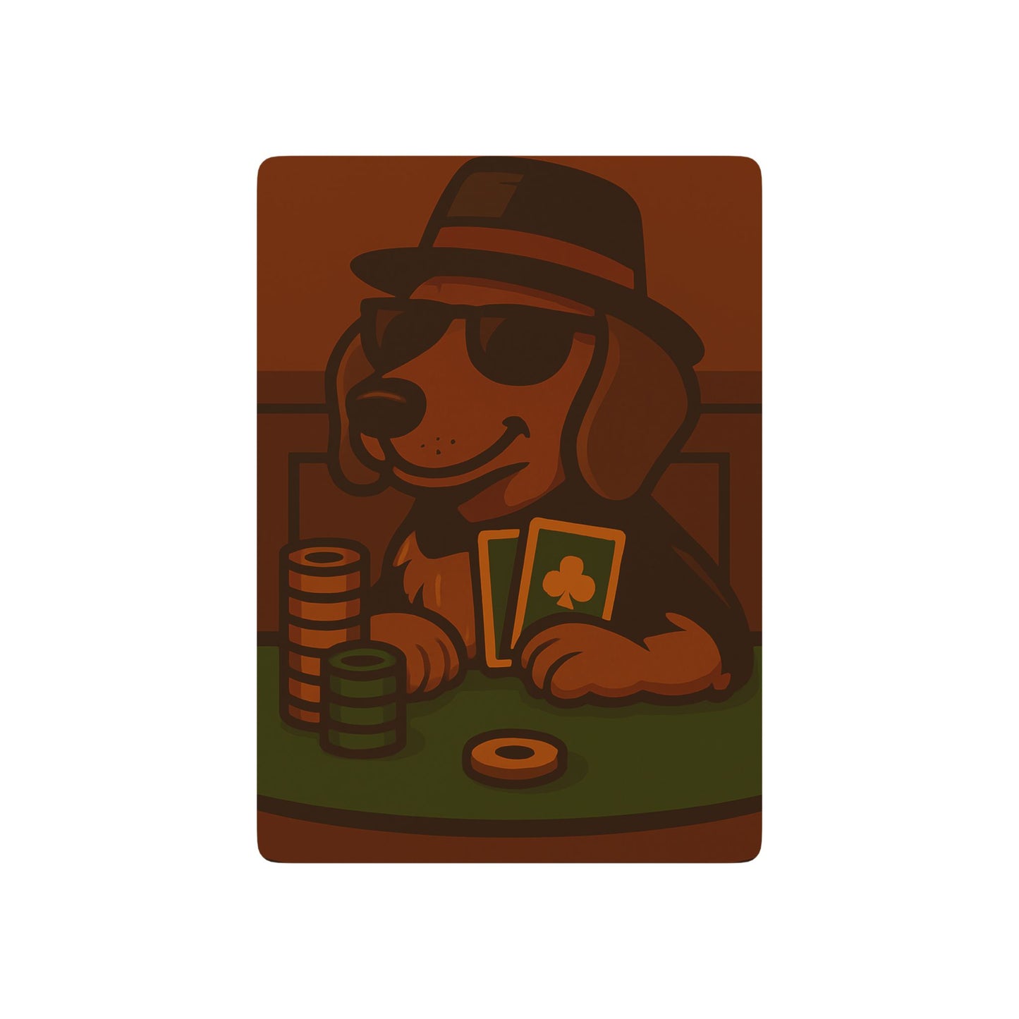 Poker Dachshund - Playing Cards