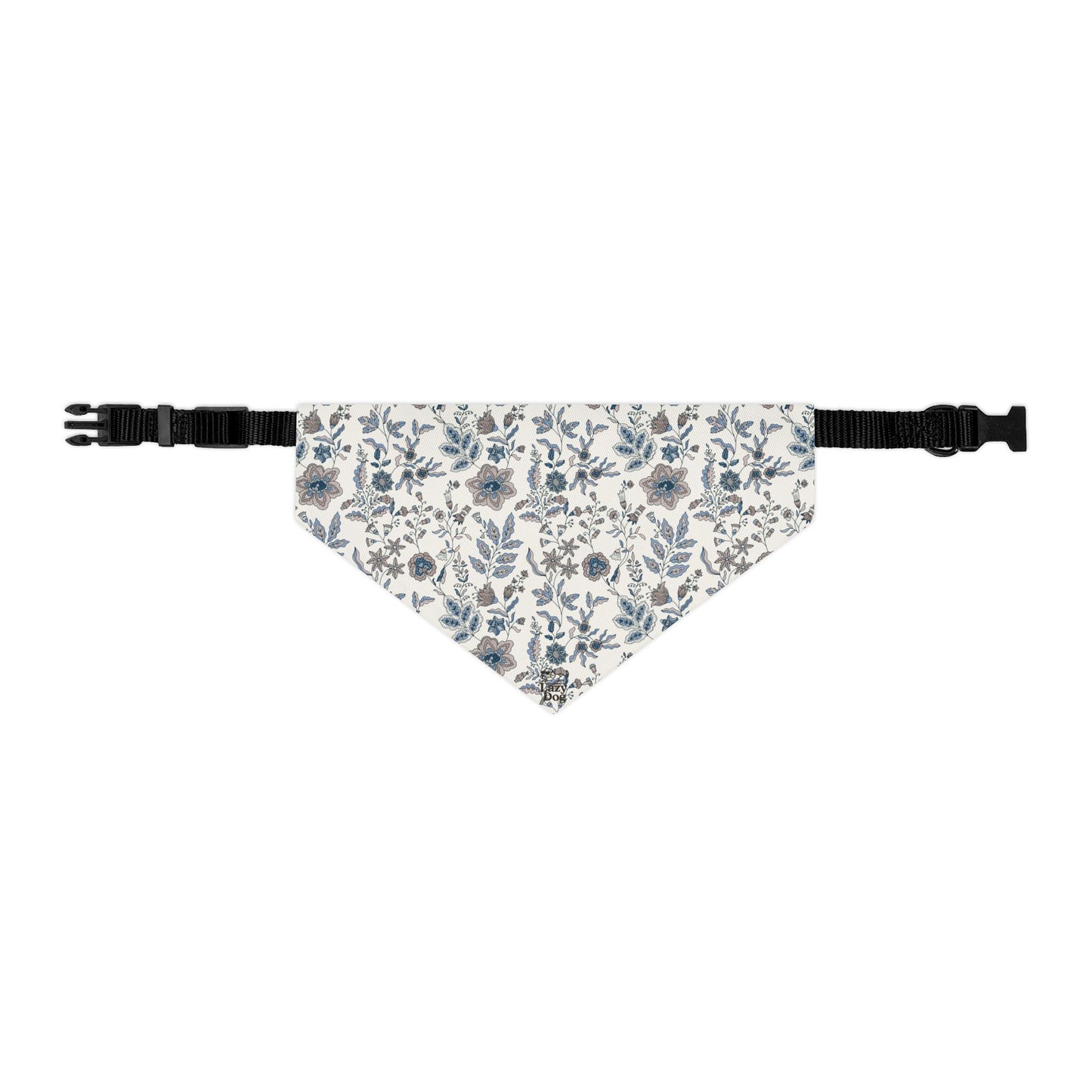 Blue Floral - Pet Bandana