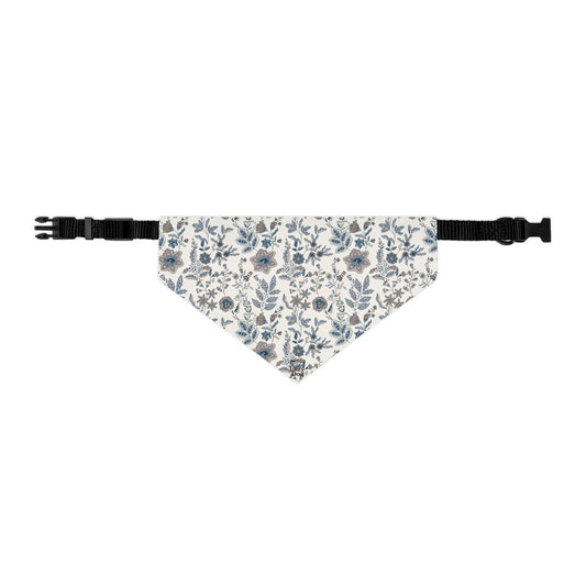 Blue Floral - Pet Bandana