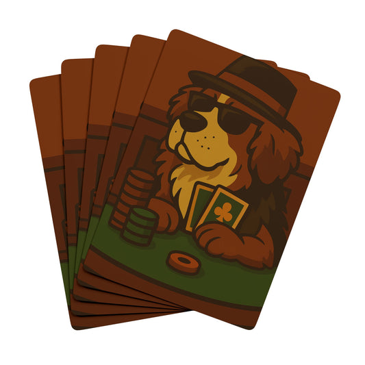 Poker Saint Bernard - Playing Cards