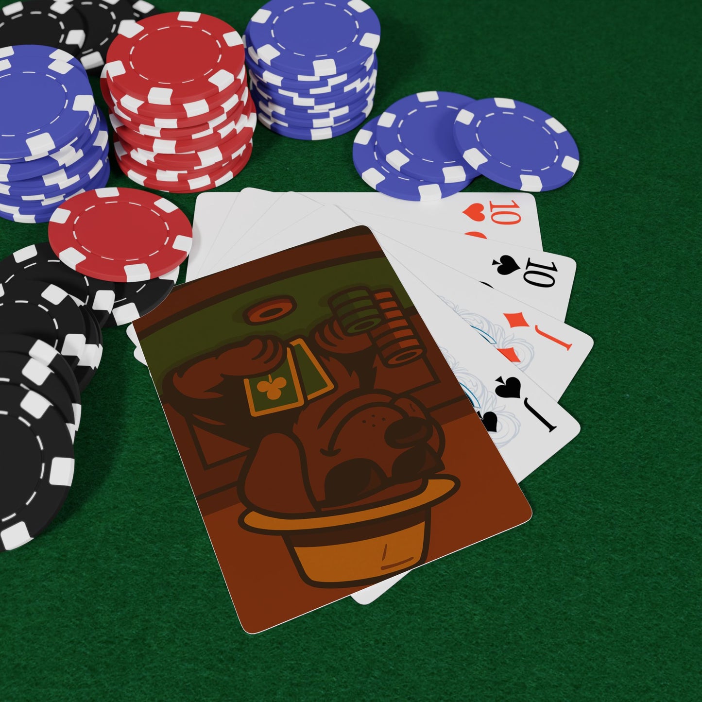 Poker Labrador - Playing Cards