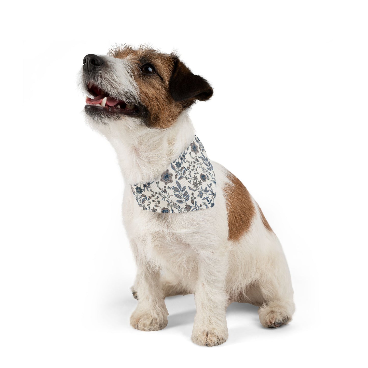 Blue Floral - Pet Bandana