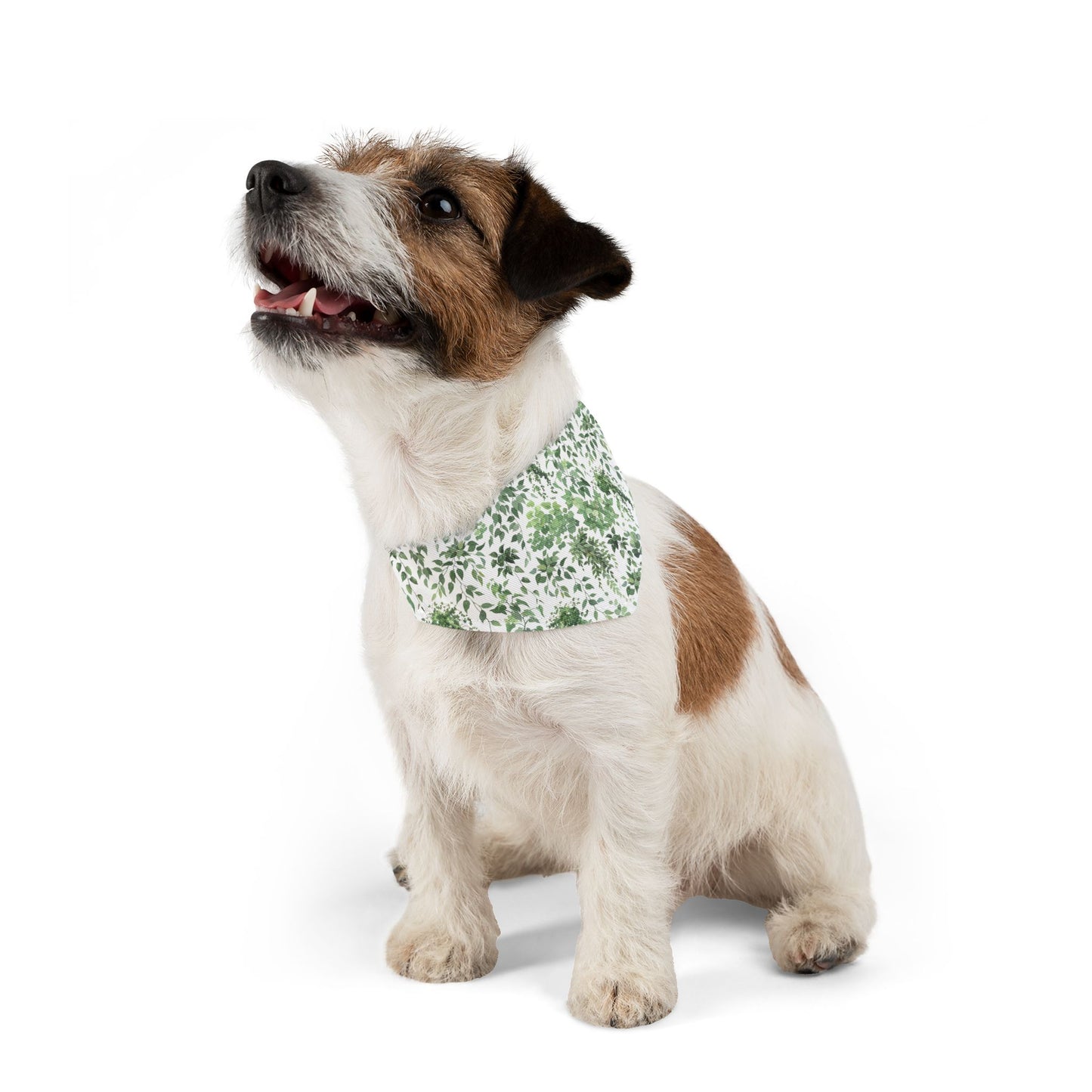 Green Floral - Pet Bandana