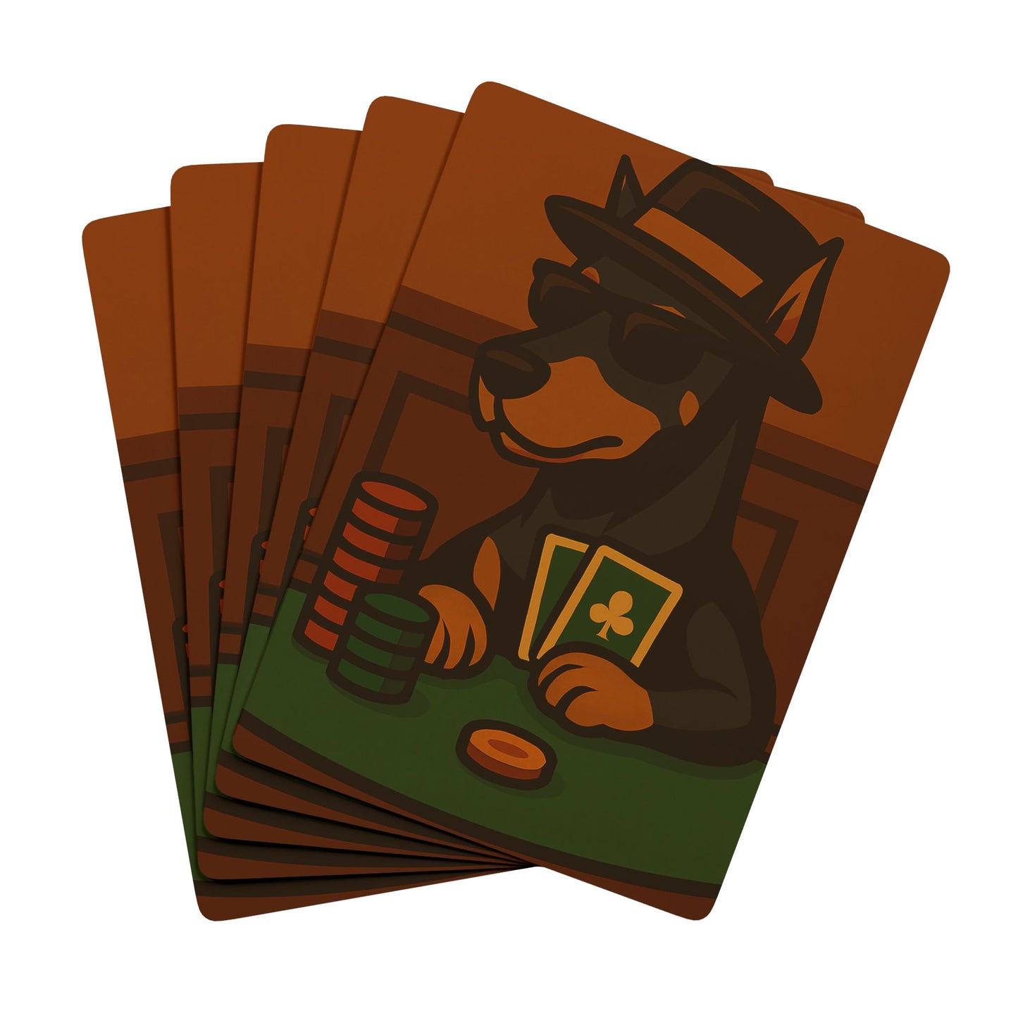 Poker Dobermann Pinscher - Playing Cards