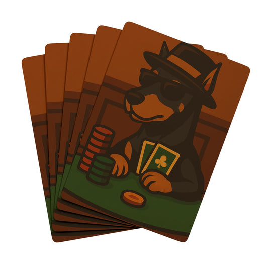 Poker Dobermann Pinscher - Playing Cards