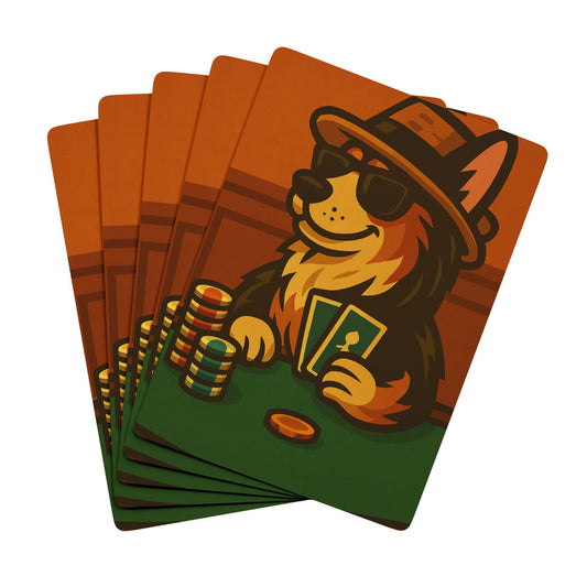 Poker Australian Shepherd - Playing Cards