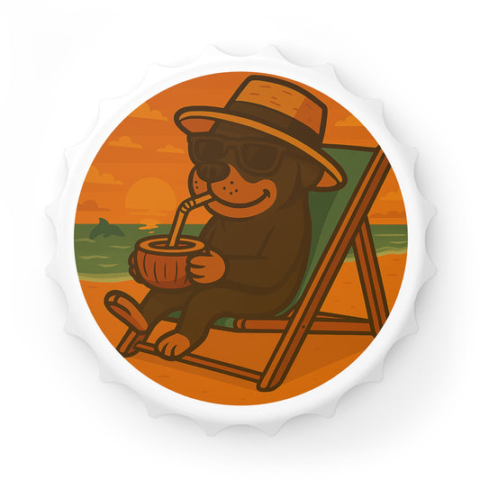 Lazy Rottweiler - Bottle Opener