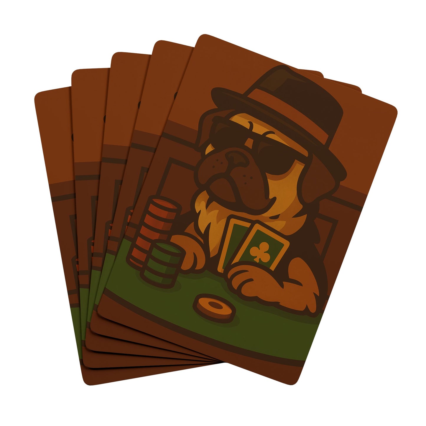 Poker Pug- Playing Cards