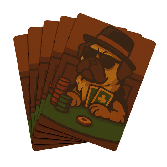 Poker Pug- Playing Cards