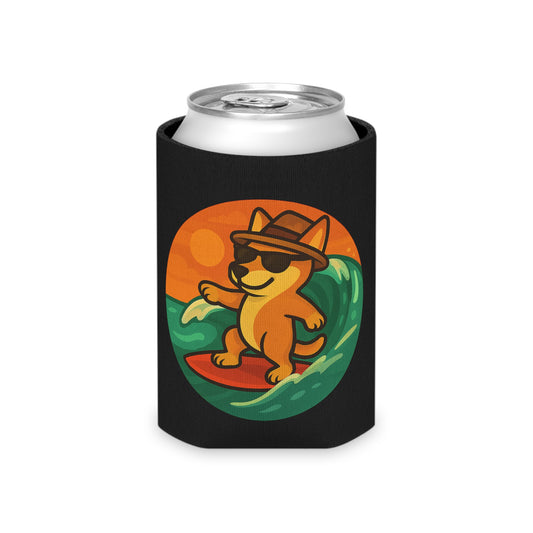 Surfer Shiba Inu - Regular Koozie