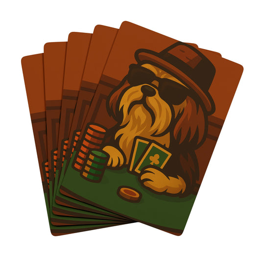 Poker Shih Tzu - Playing Cards
