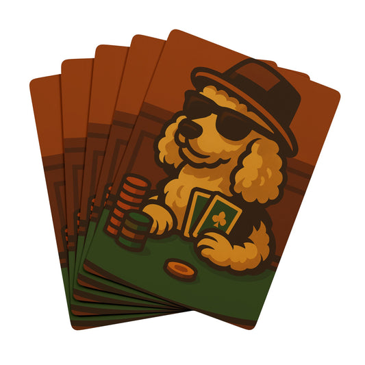 Poker Poodle - Playing Cards