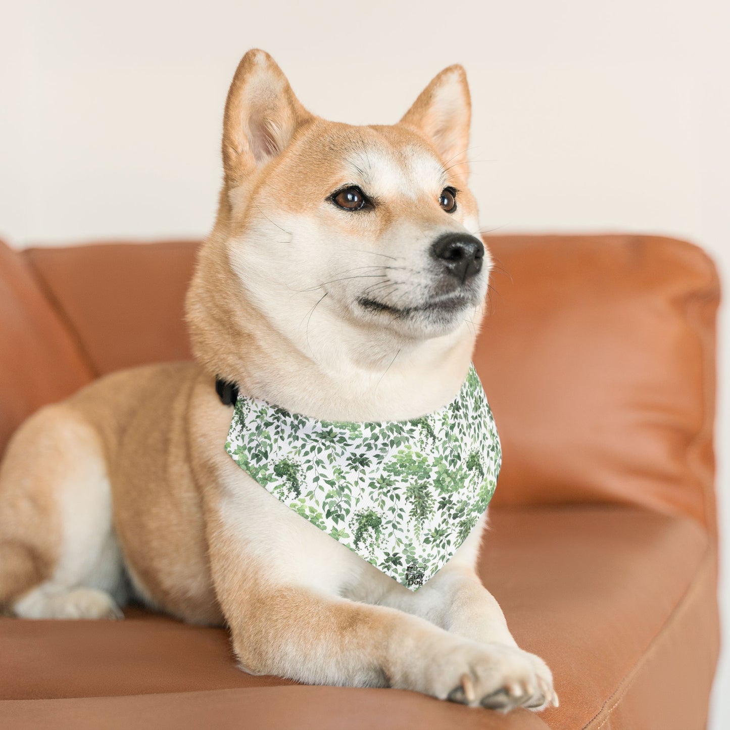 Green Floral - Pet Bandana
