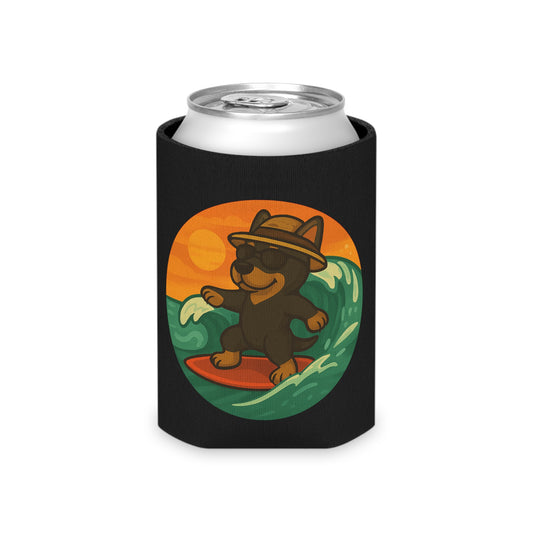 Surfer Rottweiler - Regular Koozie
