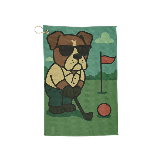 Golfer Boxer - Golf Towel
